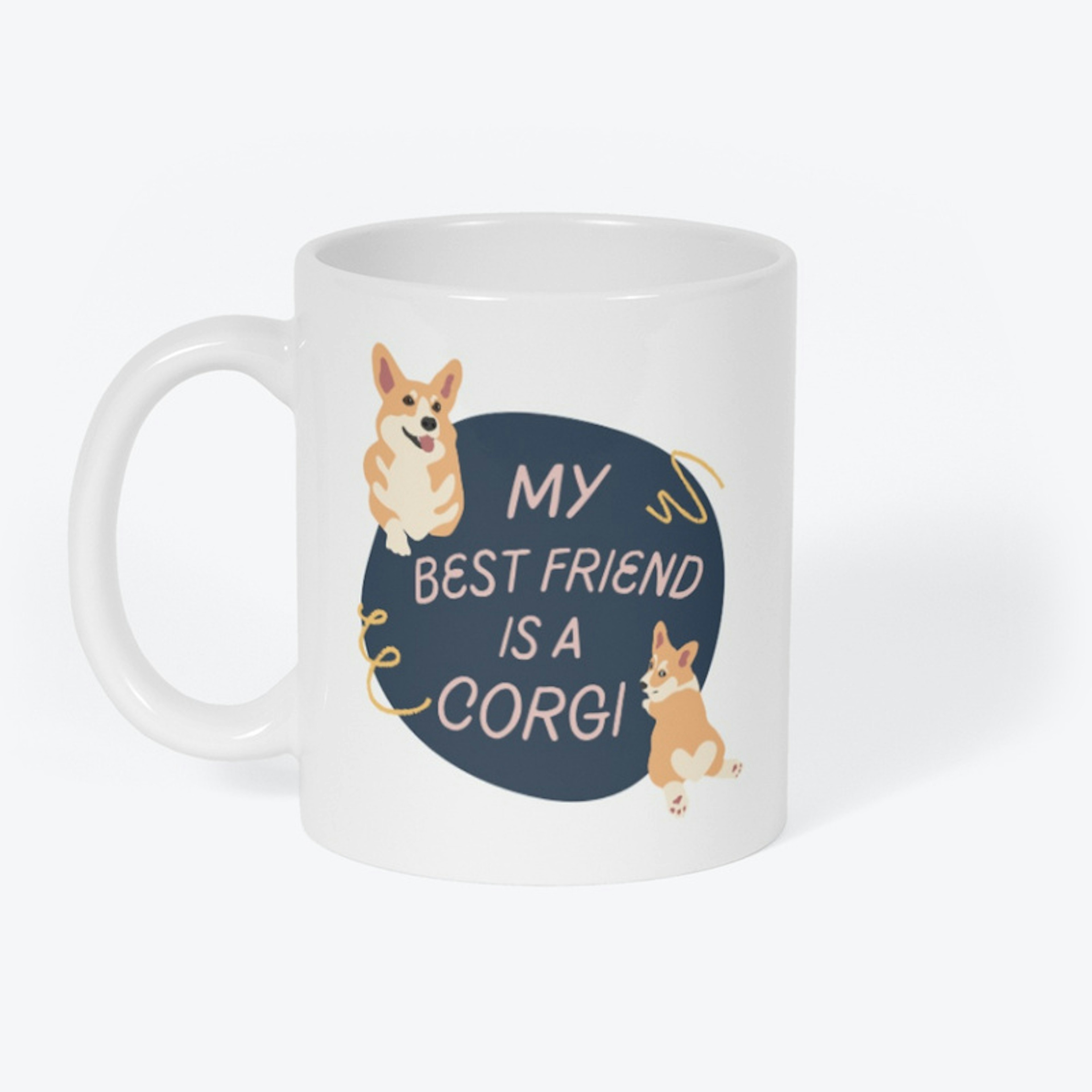 CORGI BFF Mug - White